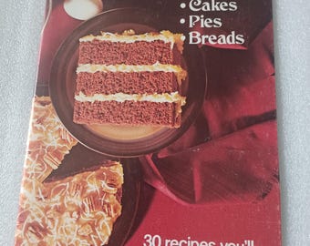 EKCO Tempting Recipes for Cakes, Pies, Breads cookbook