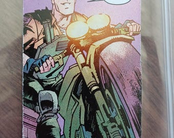 Magnes z komiksem o wojskowym motocyklu G.I. Joe Duke