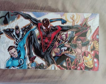 Komiksowy magnes Avengers i Fantastyczna Czwórka