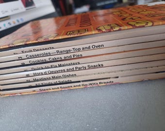 Betty Crocker's Picture Cookbooks Box Set #1-8 w/Slipcase