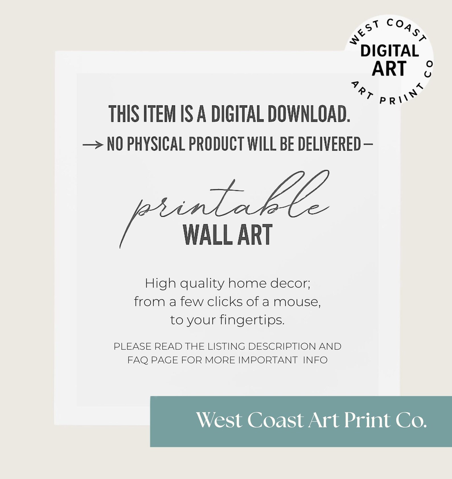 Abstract Minimalist Wall Art - Neutral Tones, Modern Rustic Decor, Earthy Printable Art ...