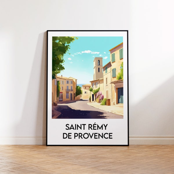 Saint-Rémy-de-Provence Poster, Saint Rémy de Provence Print, Saint Remy de Provence, Saint Remy Affiche