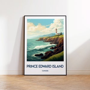 Prince Edward Island poster, Prince Edward Island print, Prince Edward Island gift, Prince Edward Island wall art