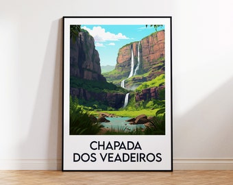 Chapada dos Veadeiros Poster, Chapada dos Veadeiros Print, Chapada dos Veadeiros Goias