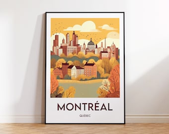Montreal Poster, Montreal Poster, Montreal Druck, Montreal Geschenk, Quebec Wandkunst, Montreal Quebec