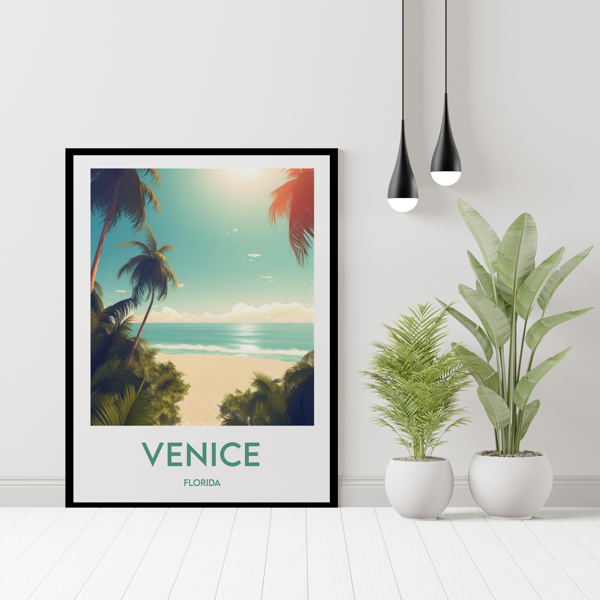 Venice Florida Poster, Venice Florida Print, Venice Florida Gift