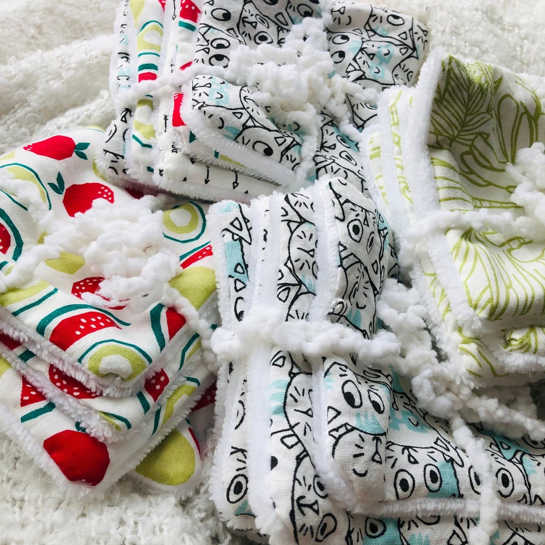 Set of 5 Washable Makeup Remover Cotton Pads Etsy