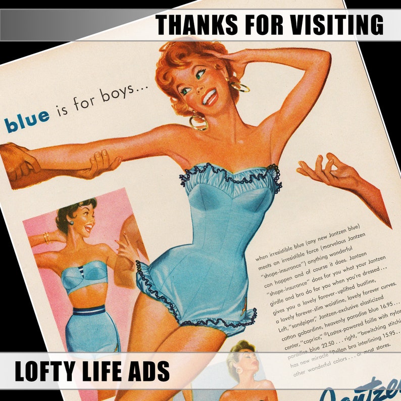 Fashion Cloths Vintage Ads Advertisements 30s 40s 50s 60s Digital Download Printable Retro Wall Art Cocktails High Res JPG Files Print