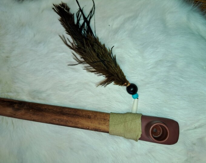 Native American Pipe Made of Pipestone by Native American Pipes Etsy