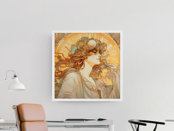 Alphonse Mucha Phoenix Art Nouveau Poster: Jugendstil Print - Etsy
