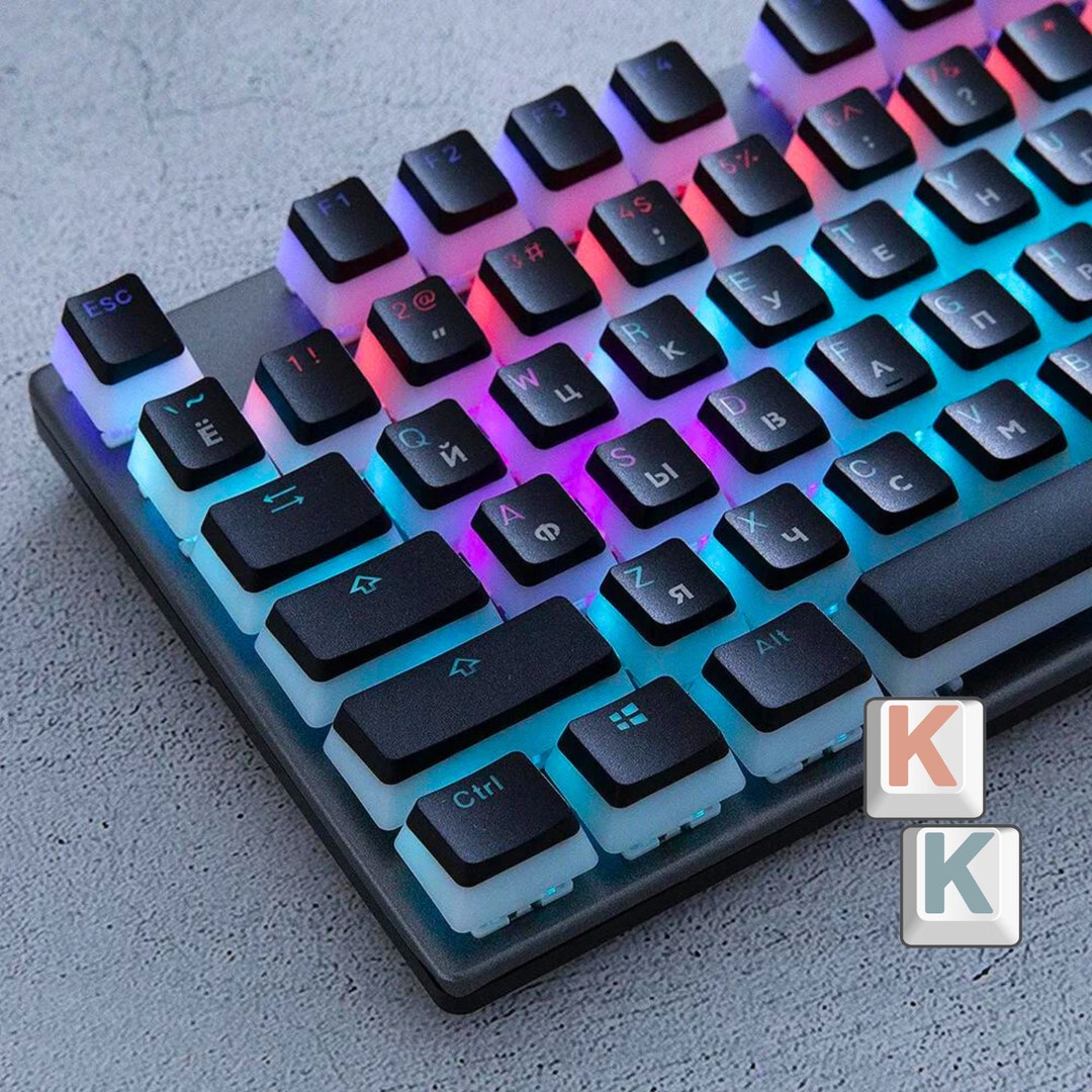 Russian Keycaps Keycaps Russian RU Keycaps RU Key Caps - Etsy