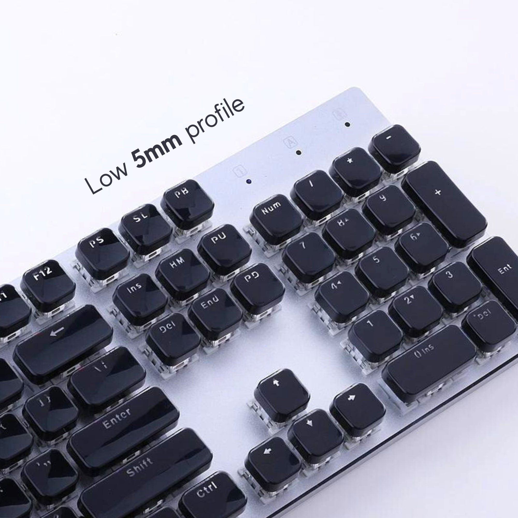 Low Profile Keycaps Keycaps Low Profile Flat Keycaps Choc Etsy