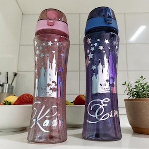 Personalised Disney inspired water bottles