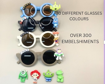 Personalised Boys/girls  sunglasses buzz lightyear  football mermaid  personalised kids sunglasses | party favours/UV400 personalised kids