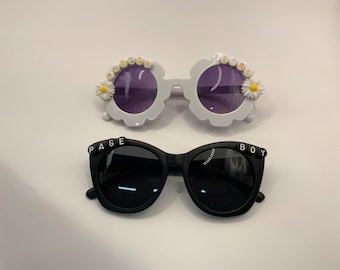 Flower Girl Sunglasses | Page Boy Sunglasses, Wedding Accessory