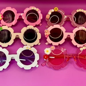 Kinder Sonnenbrille 0-8 Jahre UV400 | Gastgeschenke | Ostern Geschenk | Osterkörbchenfüller | Blumenmädchen Geburtstagskind