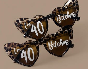 THE ORIGINAL novelty  glasses / personalised birthday sunglasses / birthday gift /  birthday gift / 18th/21st/30th birthday / I’m 30