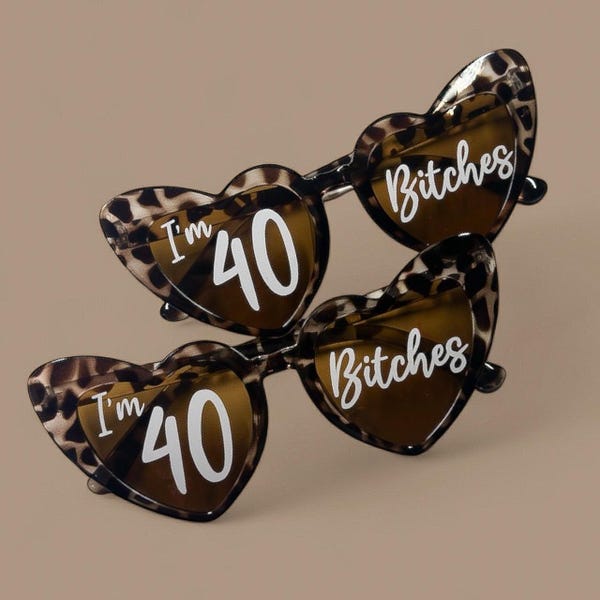 THE ORIGINAL novelty  glasses / personalised birthday sunglasses / birthday gift /  birthday gift / 18th/21st/30th birthday / I’m 30