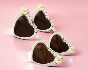 Flower girl gift set | will you be my flower girl | flower girl proposal accessories | flower girl bracelet sunglasses headband | Page Boy