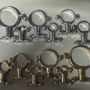 Massivem Messing Rohr Halterung Outdoor Duschvorhang Stange Halterung Küche Pfanne hängen Industrie munsen Kupfer 1/2 '' 15 mm 3/4 '22 mm