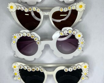 Conjunto de presente para florista | você será minha florista | acessórios para proposta de florista | pulseira de florista, óculos de sol, faixa de cabeça | Page Boy