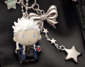 Vergil Handmade Keychain Charm, Devil May Cry, DMC