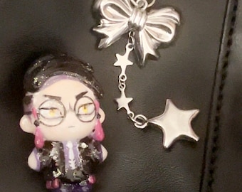 Corbeau Handmade Keychain Charm, Legends ZA