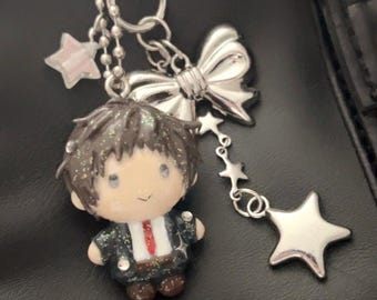 Tohru Adachi Handmade Keychain Charm, Persona 4