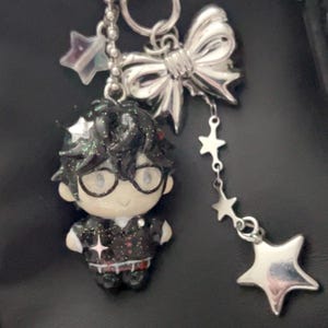 Ren Amamiya, Akira Kurusu, Joker Handmade Keychain Charm, Persona 5