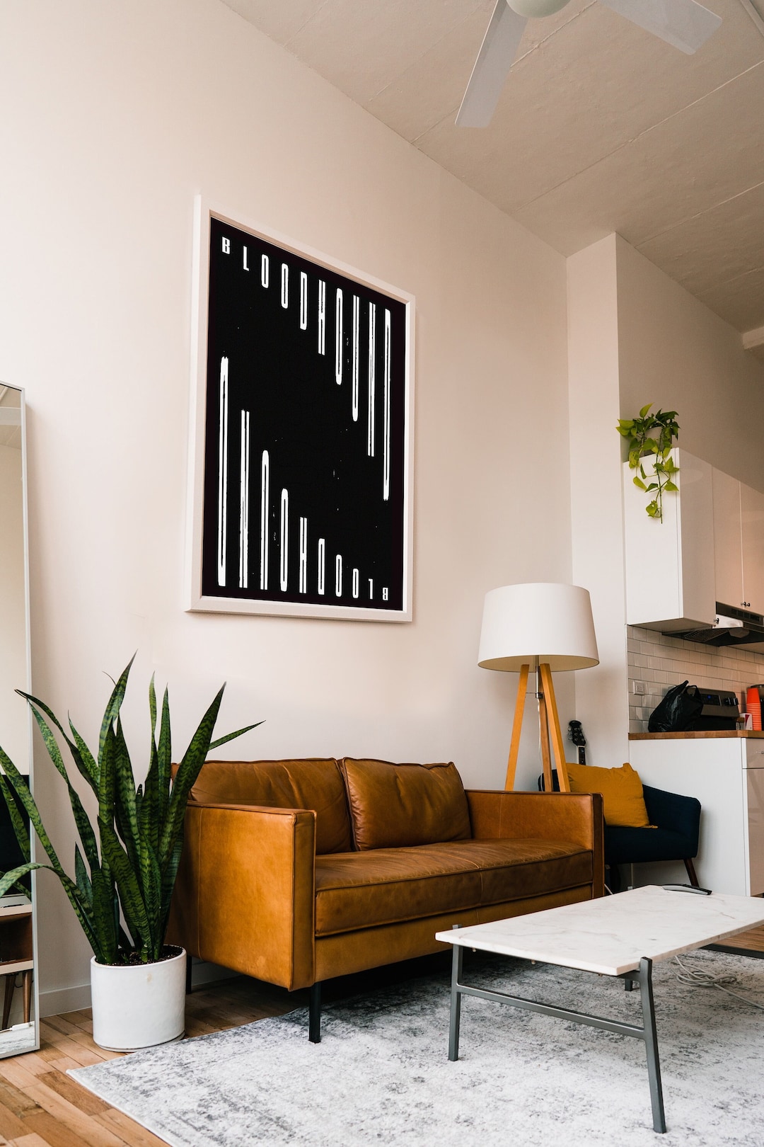 Mid Century Modern Abstract Wall Art: Minimalist Home Decor (digital ...