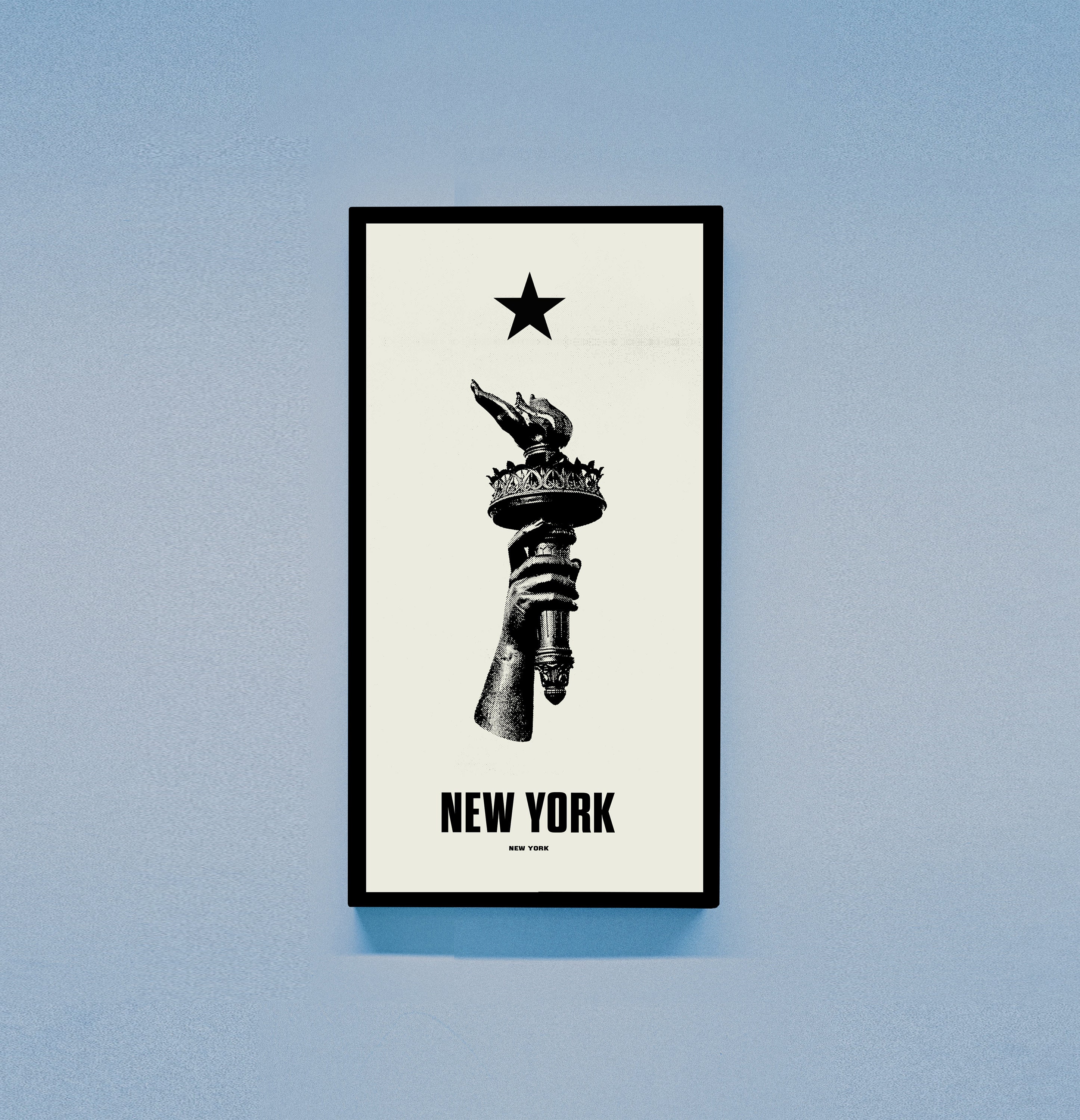 Vintage New York City Wall Art Vintage NYC Wall Decor for Modern Home Decor Statue of Liberty