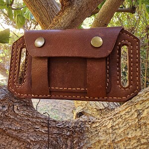 Cartera de viaje con cinturón