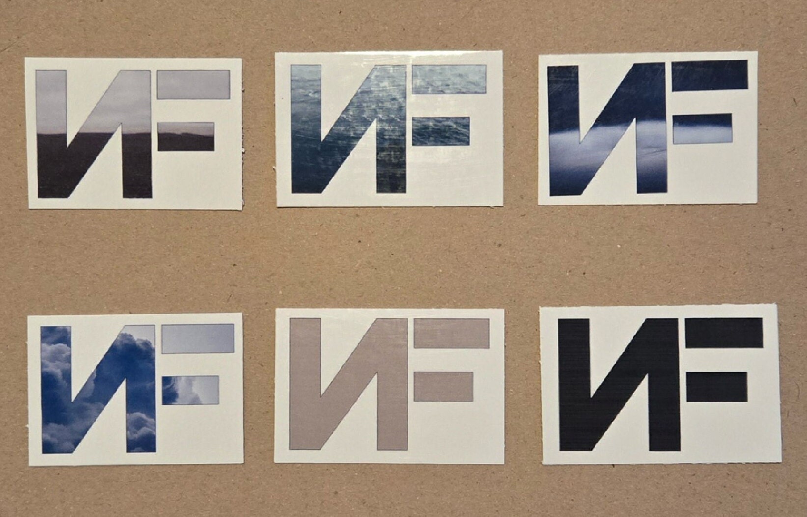NF Logo Album Theme Stickers - Etsy