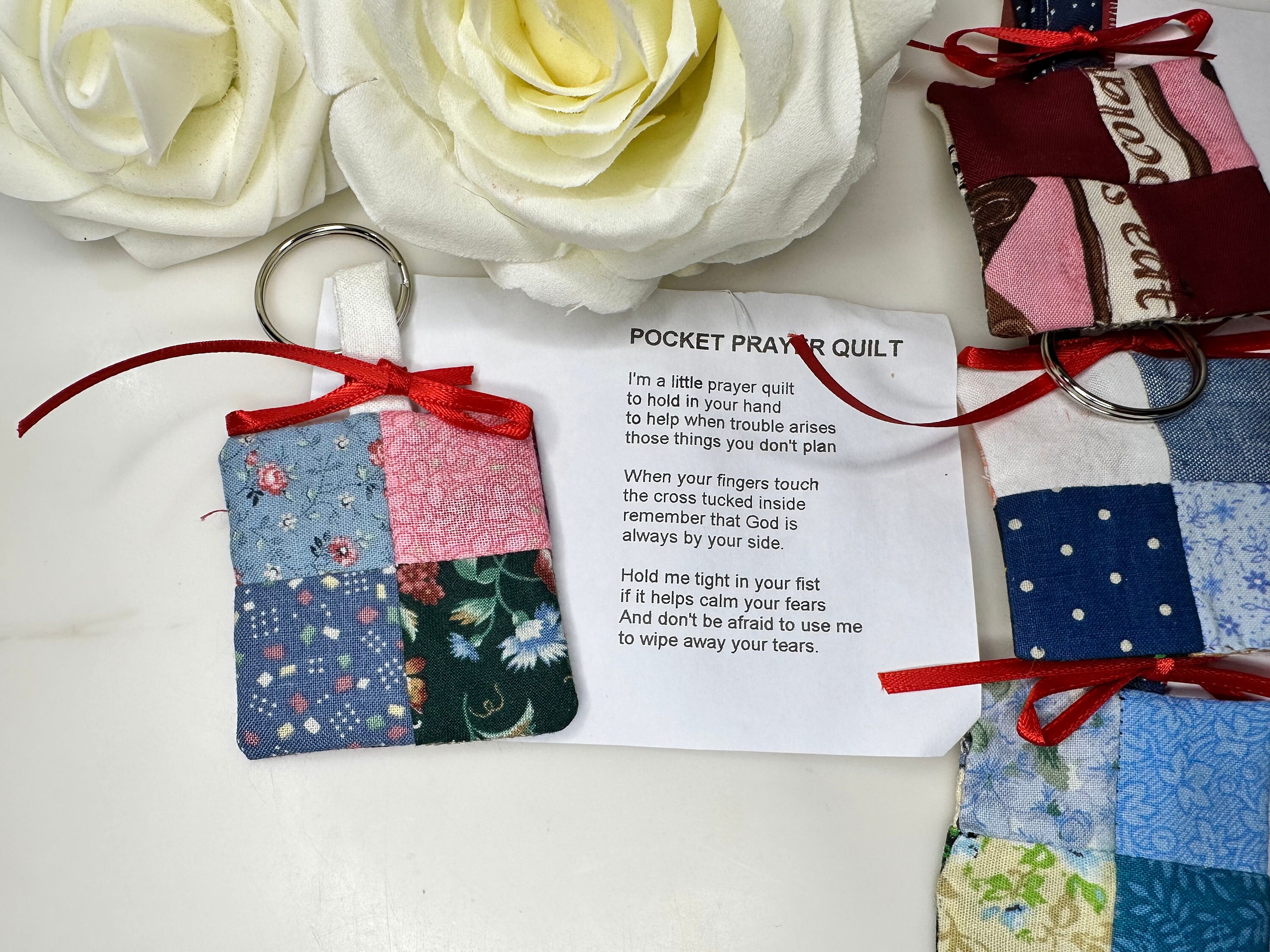 Pocket Prayer Quilt Spiritual Gift Prayer Quilt Prayer Cloth Etsy