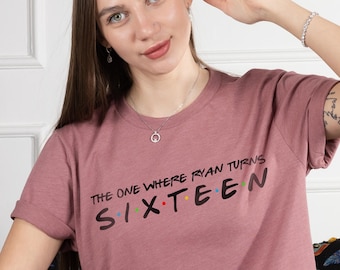 Custom Birthday Gift, 16th Birthday Squad Shirt, Personalized Gift, Gift for Teenager, 2009 Birthday Shirt, Gift for Him, Gift for Her, Bday
