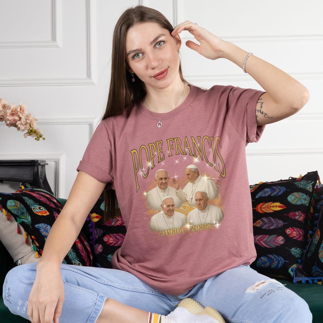 Catholic Father Pope Francis T-shirt, Jesus Christ Shirt, Amen ...