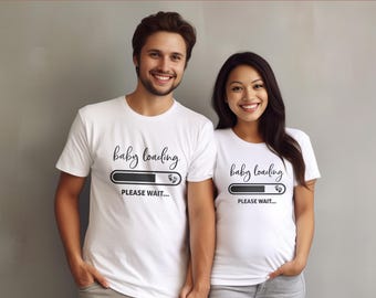 Baby Loading Shirt, Mothersday Gift, Gender Reveal Party Gift, Baby Shower Tee, First Mothersday, Mama Shirts, Mama To Be, Pregnancy Outfit