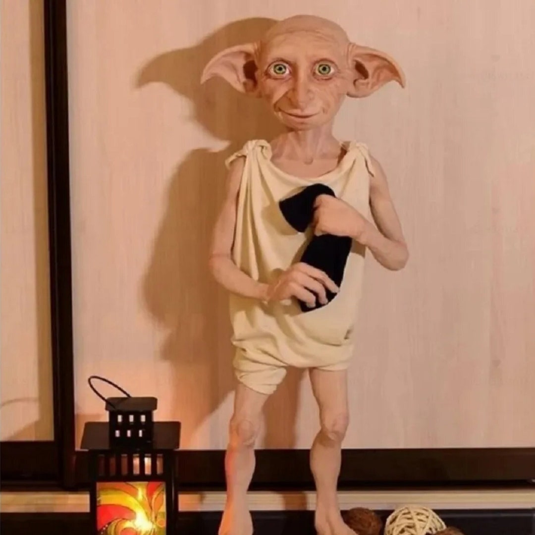Dobby House Elf Resin Sculpture Harry Potter Dobby Statue Etsy UK