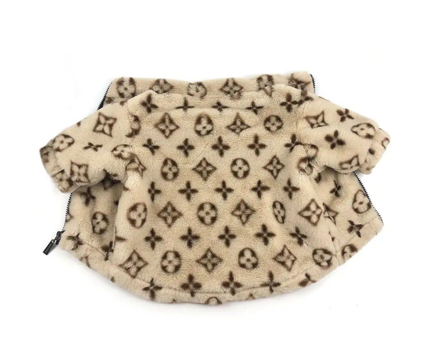 Chewy V Faux Fur Dog Jacket Etsy