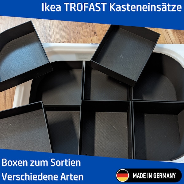 Ikea TROFAST box insert | Boxes for sorting