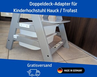 Doppelter Hauck Adapter für Trofast Box | Alpha (Plus) & Beta
