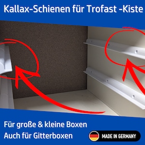Kallax adapter for Trofast Box | Large, Small and Gitterbox