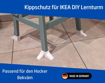 Kippschutz für IKEA DIY Lernturm | Bekväm & Oddvar