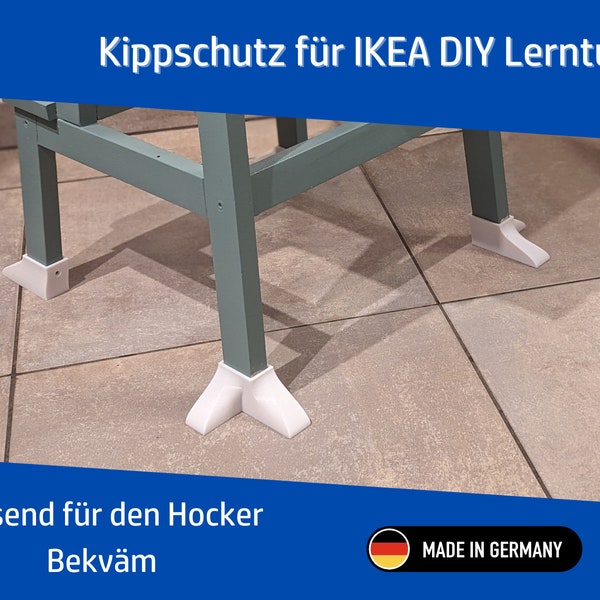Kippschutz für IKEA DIY Lernturm | Bekväm & Oddvar
