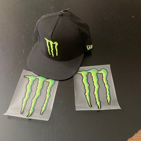 Monster Energy New Era Pro Mütze mit 2 Pro Athlete Stickern
