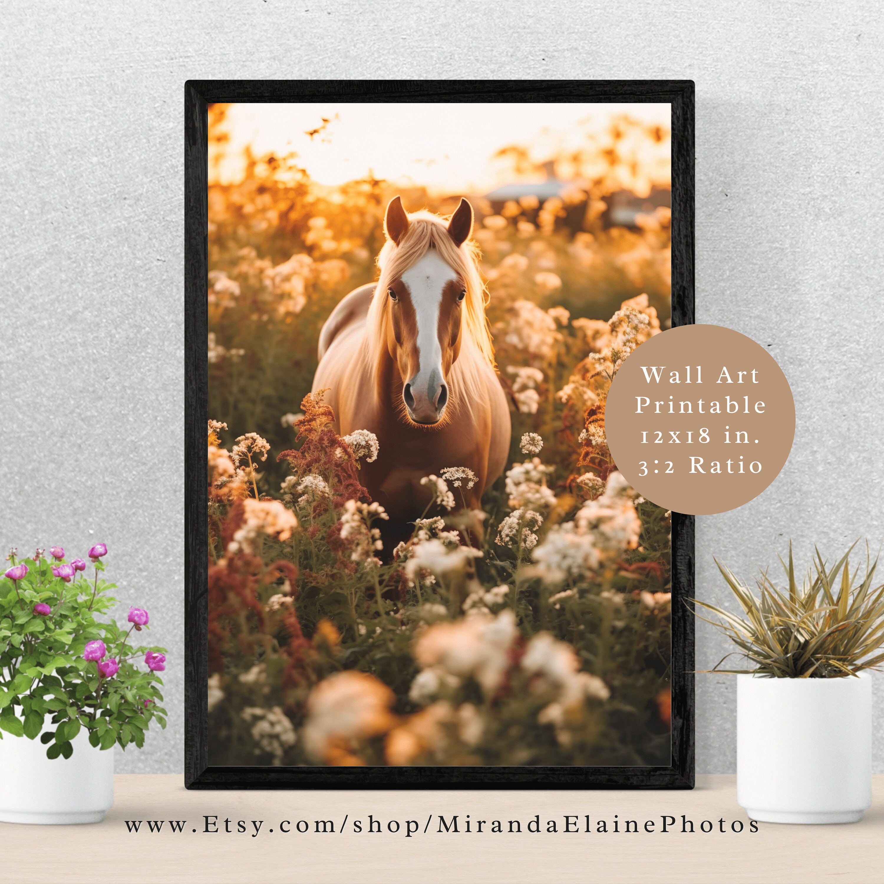Printable Horse Rustic Western Wall Art horse Wall Art Etsy