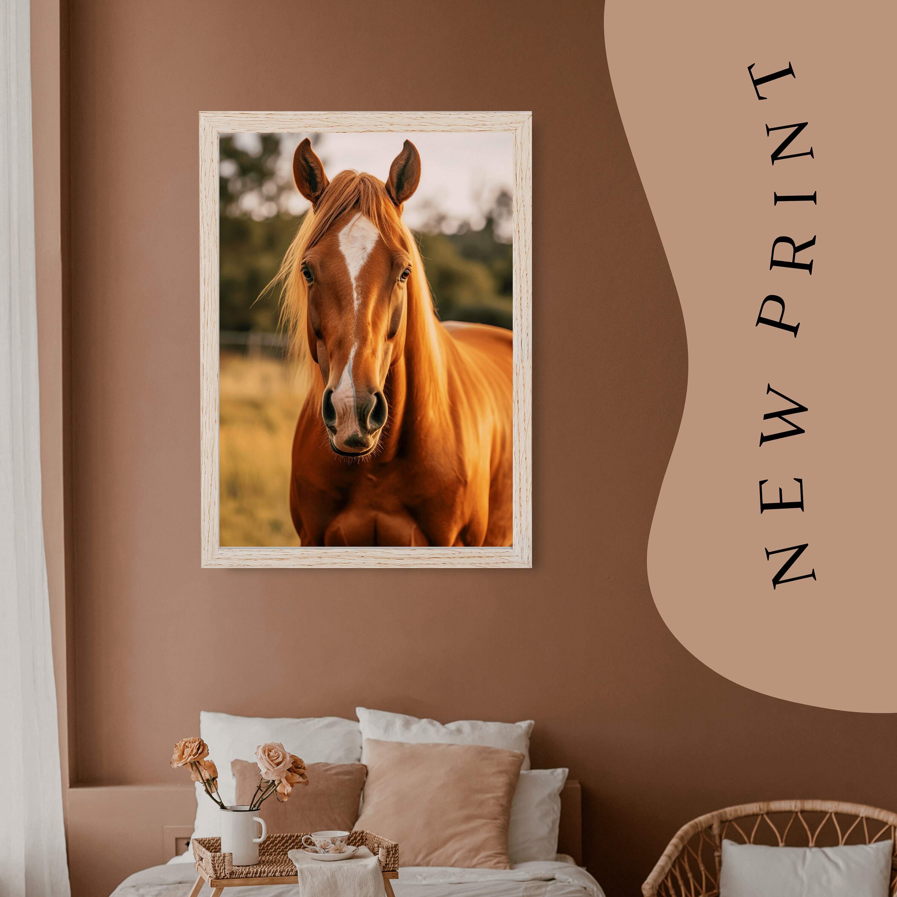 Printable Horse Rustic Western Wall Art horse Wall Art Etsy