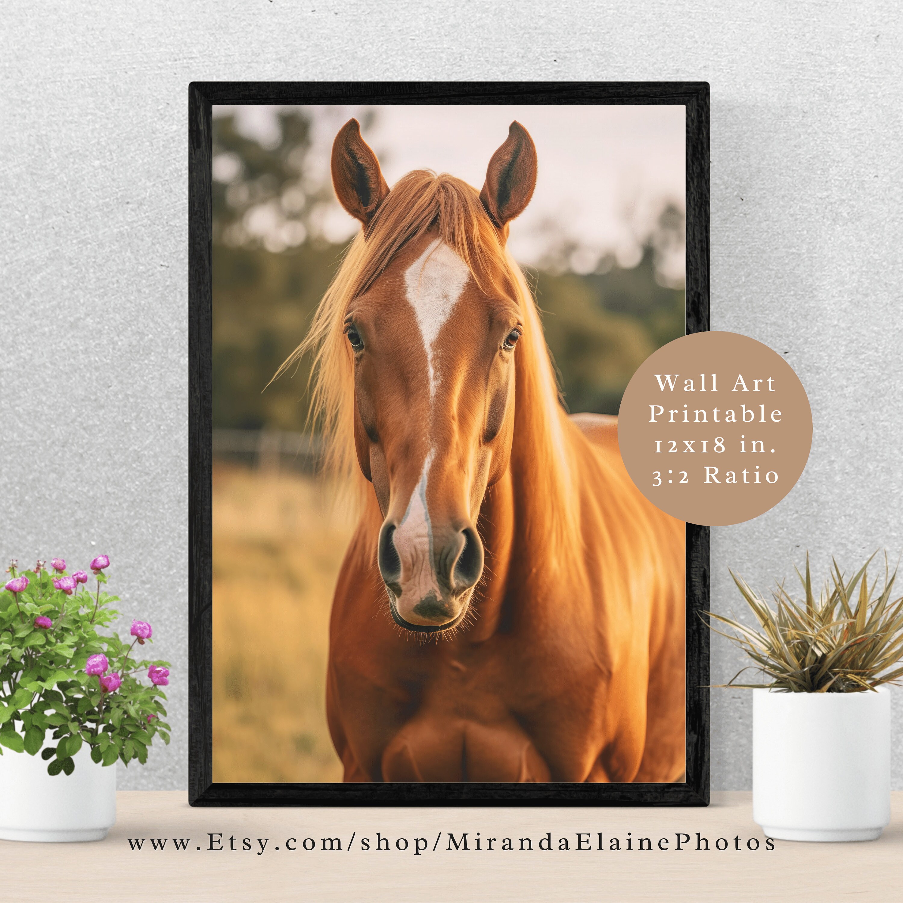 Printable Horse Rustic Western Wall Art horse Wall Art Etsy