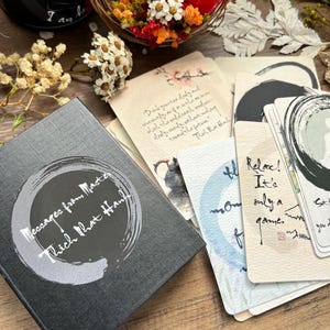 Tarjetas con citas de Thich Nhat Hanh / Regalo inspirador para un amigo / Regalo espiritual / Citas de meditación / Citas zen / Arte de salud mental / Amor propio