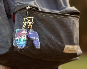 Corpse & Sykkuno - Keychain double sided